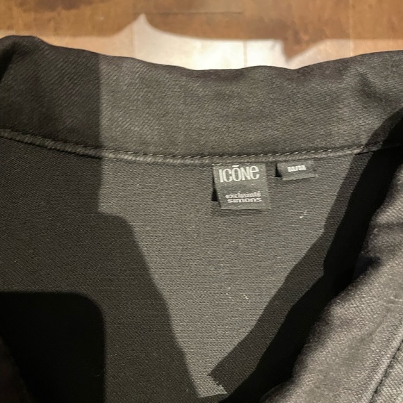 Black Jeans coat from Simons (icone) - Picture 3 of 3